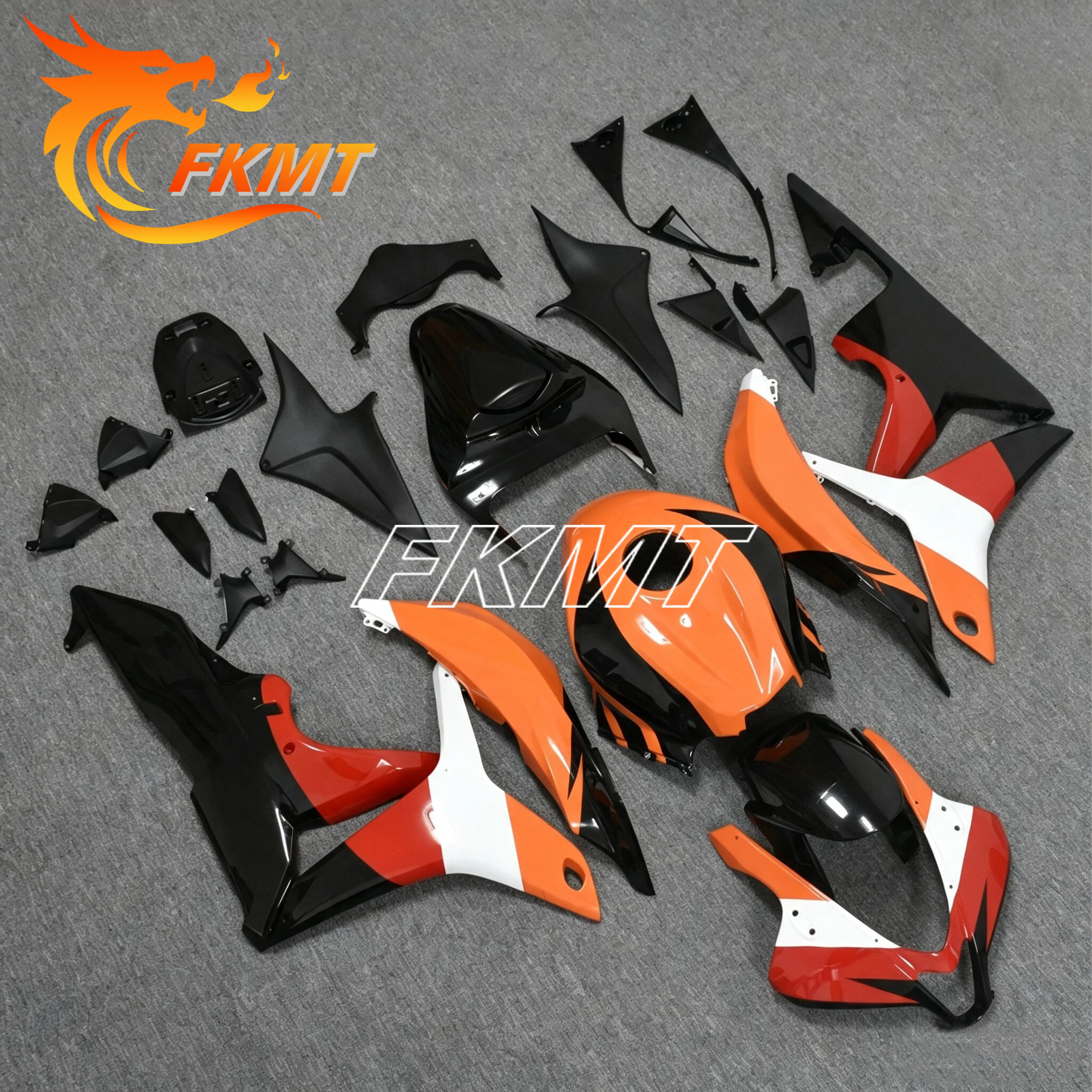 Motorcycle Fairing Kit fits FOR CBR600RR 07 08 year FOR CBR600 F5 2007 2008 Fairing paint red white