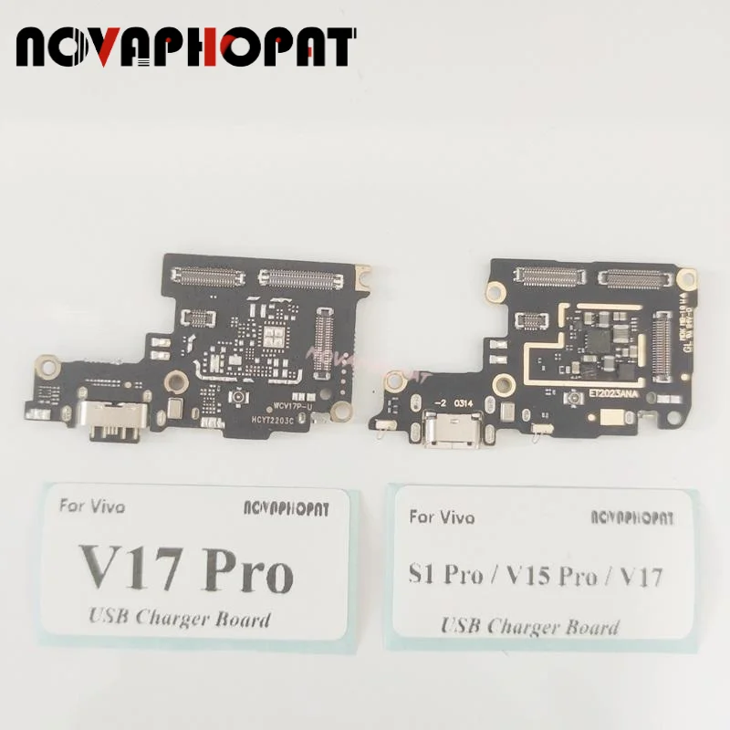 For Vivo S1 / V15 / Y7s / S1 Pro / V15 Pro / V17 / V17 Pro USB Dock Charger Port Plug Headphone Audio Jack MIC Charging Board