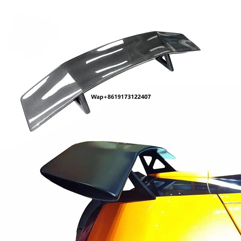

For Murcielago Lp640 Car Rear Spoiler Veilside Style Dry Carbon Fiber High Tail Wing Vehicle Modification