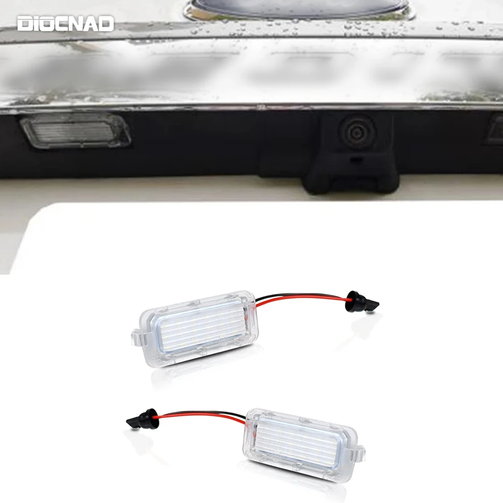 2Pcs License Plate … - image