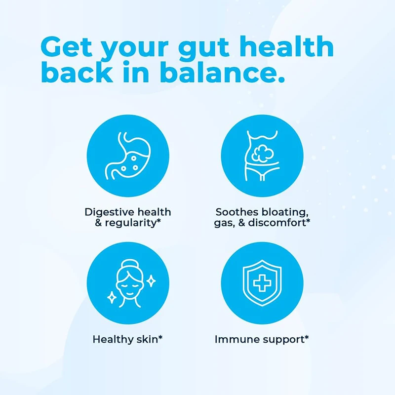 Daily Balanced Probiotic 8 Supplement, 16 Billion CFU, for Intestinal Health, Digestion, Skin and Immune Support, 60 Capsules