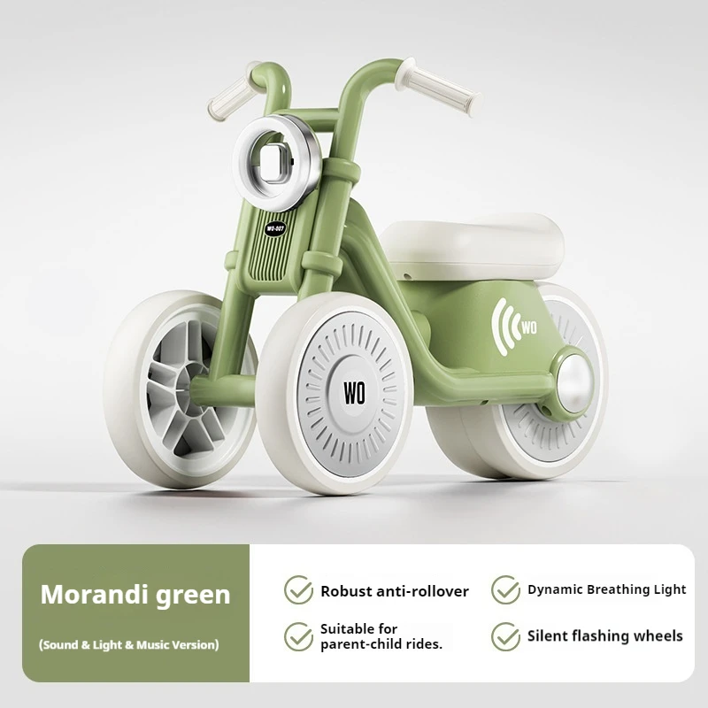 Motocykl dla dzieci Prince, rowerek biegowy, marchewka, dla dzieci w wieku 1-3 lat, chodzik dla niemowląt, bez pedałów, zabawka do ściskania, zabawa na świeżym powietrzu, sport, pojazd do jeżdżenia.