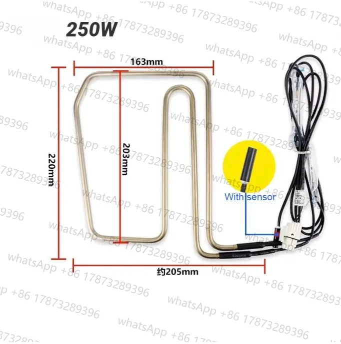 Refrigerator defrost heating element for BCD-536 535WKGZM WKM WKPZM refrigeration freezing Evaporator Frost removal tube