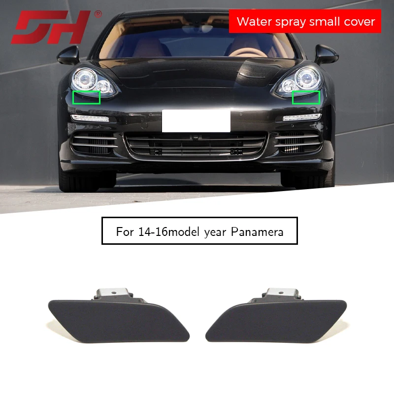 

Защитная накладка на передний бампер автомобиля, подходит для Porsche Panamera 970.2 2014-2016 97050573100 97050573200