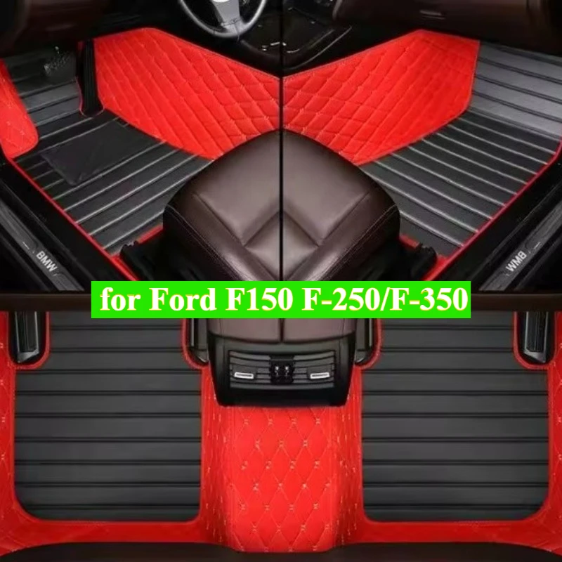 Alfombrillas Personalizadas para Coche Ford F150 F-250/F-350 2011-2015-2025, Accesorios para Camionetas, Alfombras para Auto, Carplay