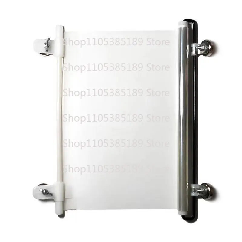 Injection molding machine mold protective curtain automatic expansion and contraction thickened transparent side curtain