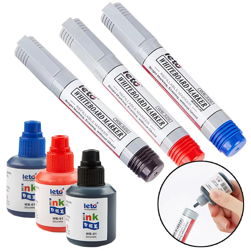 Quick dry non-toxic whiteboard markers