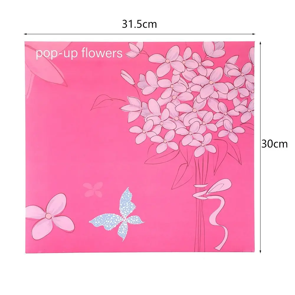 

Открытка с объемным цветочным узором на День матери/День рождения, 3D-открытка с вырезанными цветами, ручная работа, креативная благодарственная открытка