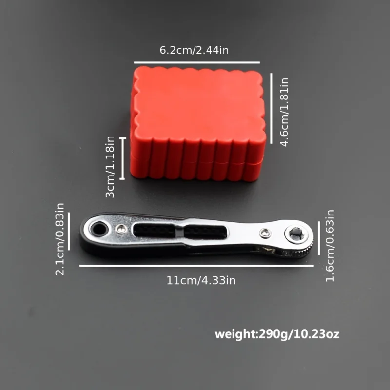 Neues 36-Zwei-Wege-Mini-Bit-Ratschenschlüssel-Griff, Schraubendreher, Innensechskant, Torx-Bit-Set