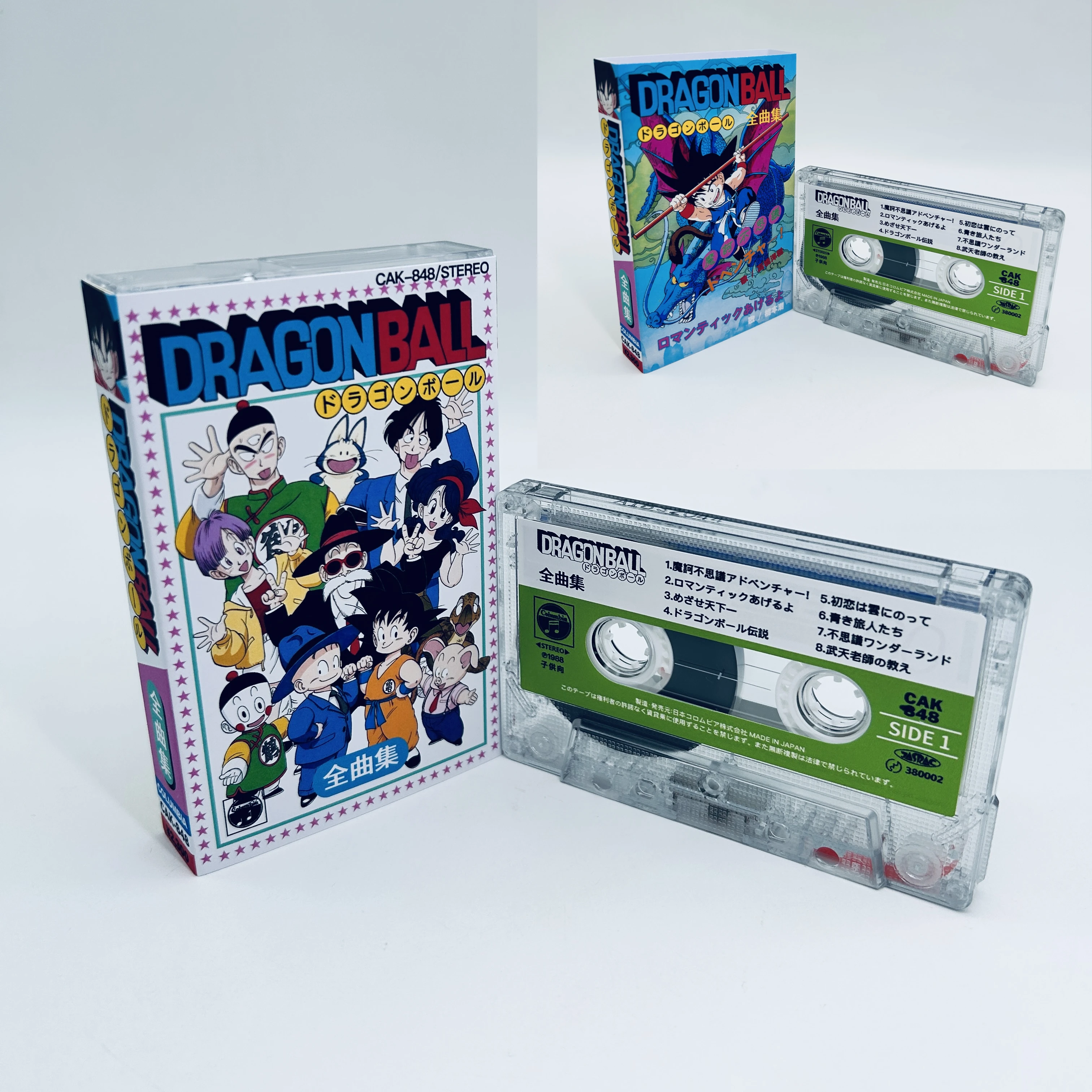 

Аниме DRAGON BALL Kakarotto музыкальная лента Greatest Hits OST альбом кассеты косплей Walkman рекордер автомобильные звуковые дорожки коробка коллекция