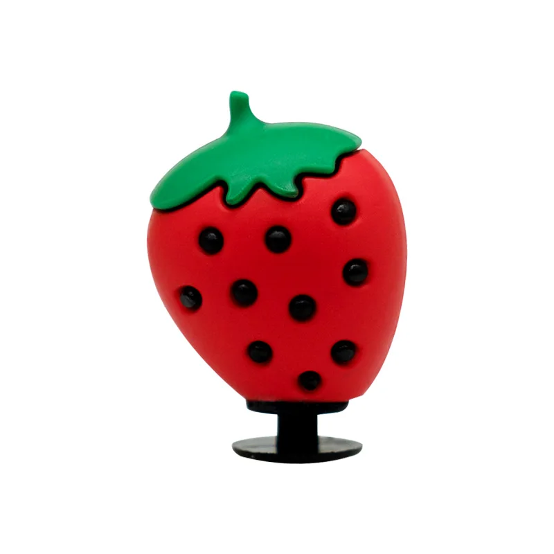 1PCS 3D Schuh Charms Wassermelone Erdbeere Banane Schuh Dekorationen Zubehör Tulpen Kaktus Pilze Sandalen Pins Für Frauen Kind – Detail 19
