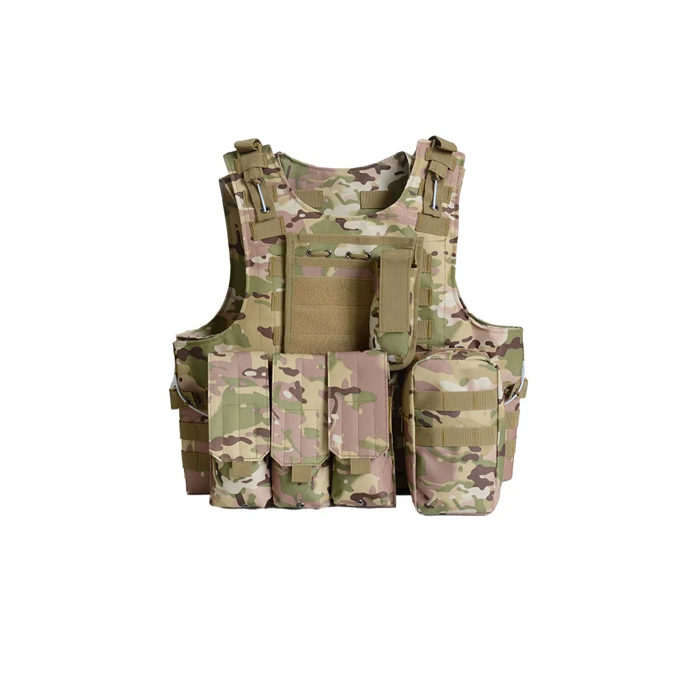 

Amphibious Tactical Vest Python Camouflage molle System Riding Sports Outdoor Tactical Vest Live CS Ghost vest