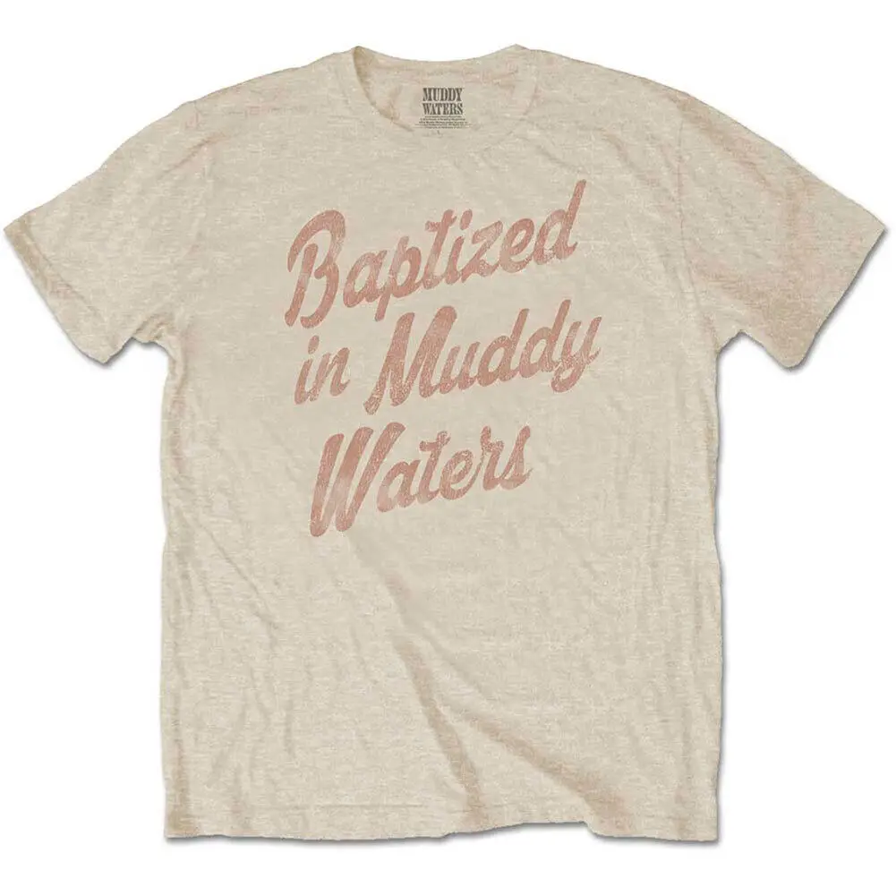 Men'S Muddy Waters Baptized Slim Fit T Shirt Small Sand