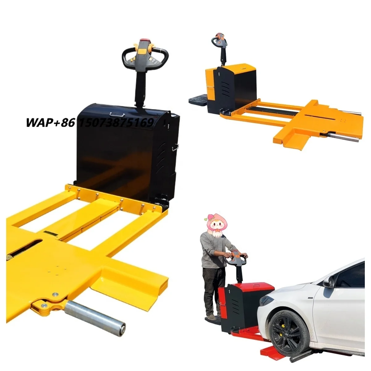 Vehicle Moving Solutions Automatic Electric Hydraulic Car-Moving Robot Car Mover 2.5T 3.5T 4.5T for Sale