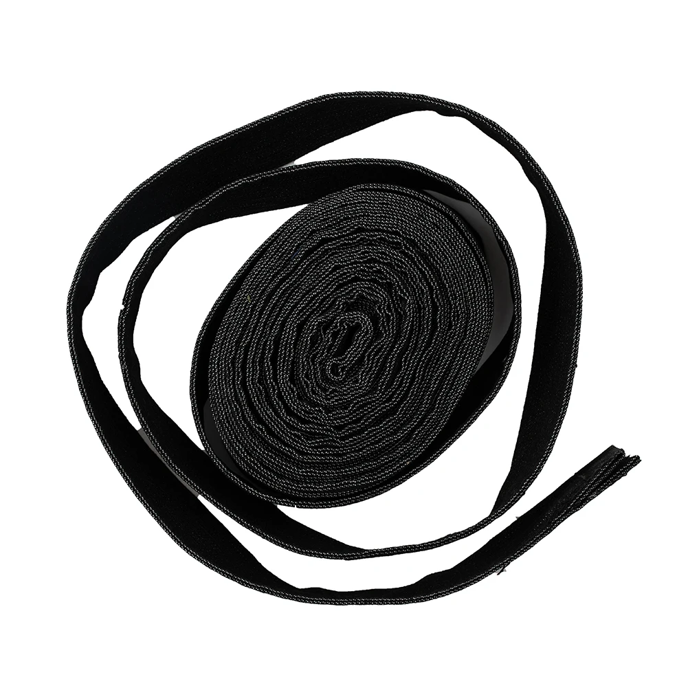 25FT Welding Hose Protective Sleeve, Flame-Retardant Cable Cover Sheath For TIG Torch, Hydraulic Hoses & Wiring Harness, Black,