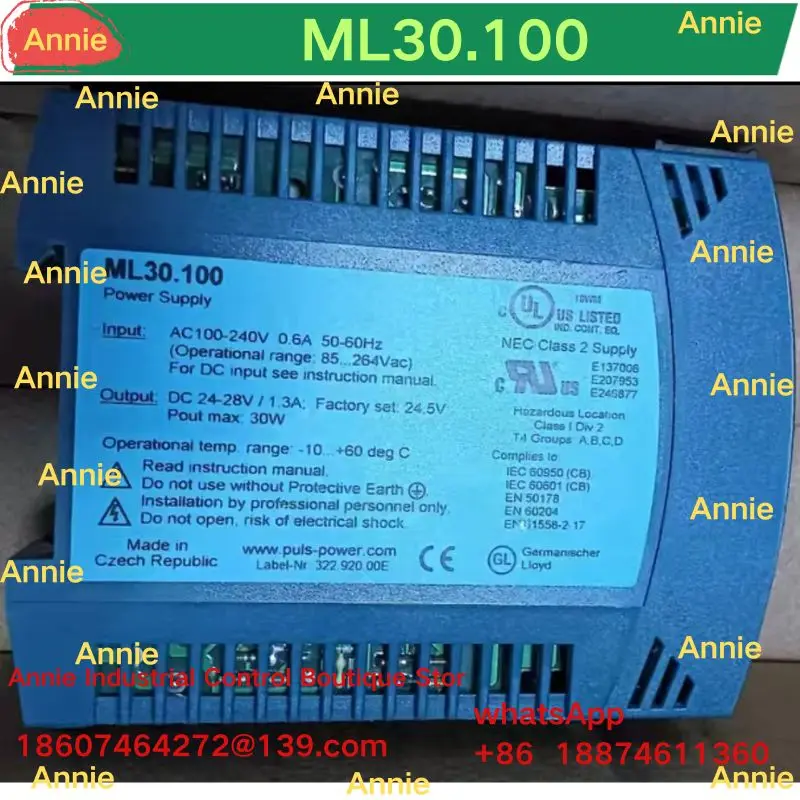 

Second-hand test OK ML30.100 Switching Power Supply