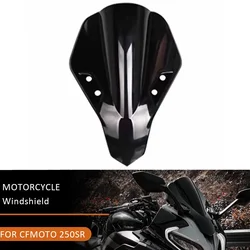 250SR Windshield Wind Screen Deflectors Windscreen Motorcycle Accessories For CFMOTO CF MOTO 250 SR 2019 2020 2021 2020 2023
