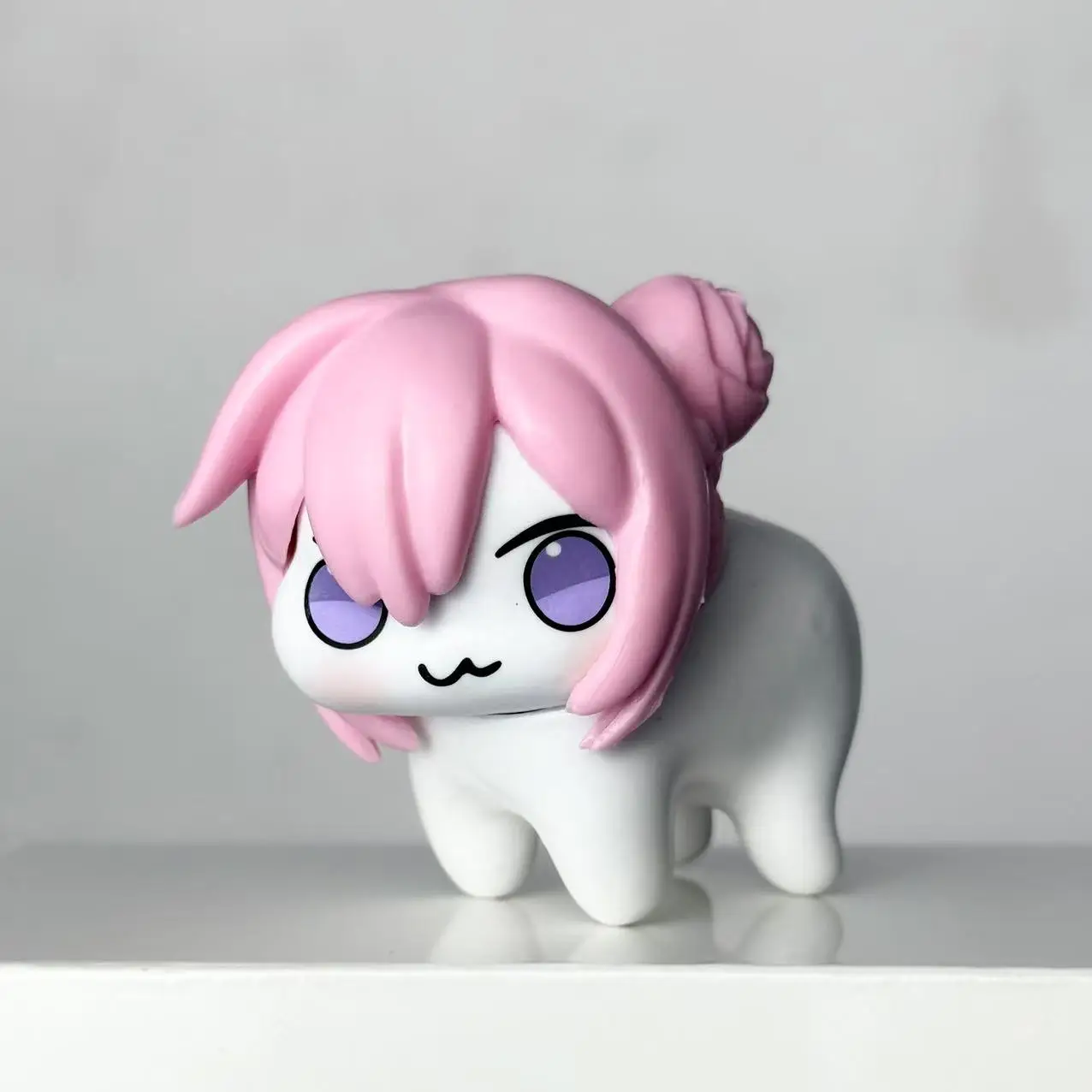 أنيمي دورو نايكي آلهة النصر تمثال نيكي دورو عمل أرقام Q نسخة بولي كلوريد الفينيل لطيف نموذج سطح المكتب الديكور لعبة دمية هدية #2