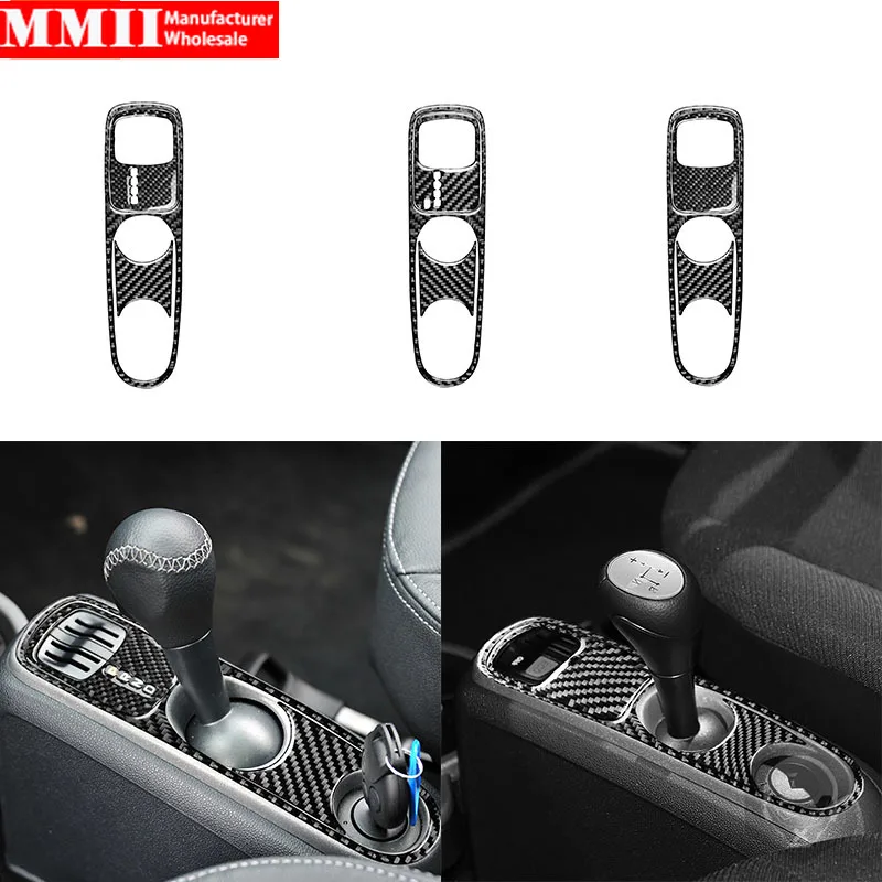 

For Benz Smart Fortwo 451 Coupe Cabrio Pure Pulse Passion 2011 2012 2013 2014 2015 Carbon Fiber Gearshift Gear Box Panel Stciker