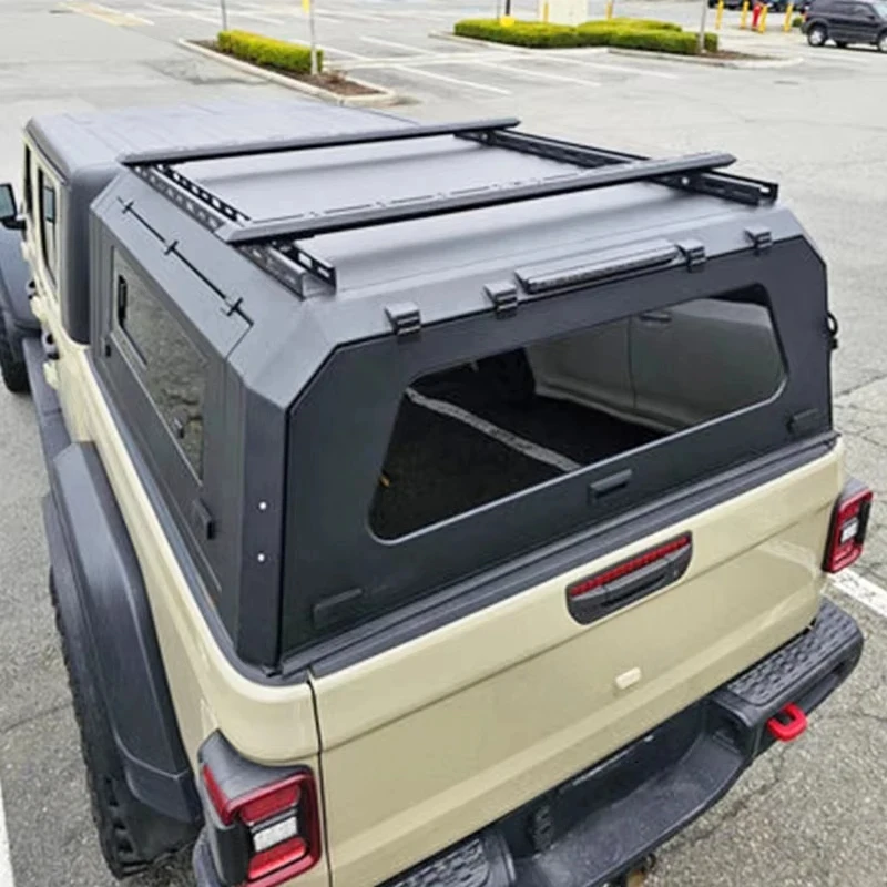 

Premium Waterproof Aluminum Pickup Truck Canopy Hardtop Topper Ranger Tacoma Tundra High Quality Hot Selling