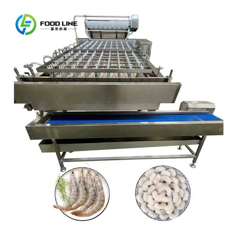 Factory Direct Supply Custom Shrimp Peeler Machine Commercial Prawn Seafood Shell Removing Equipment
