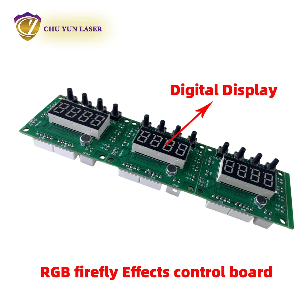 RGB 화이트 레드 그린 블루 반딧불 레이저 다이오드 모듈, 무대 조명 TTL 변조, 2W