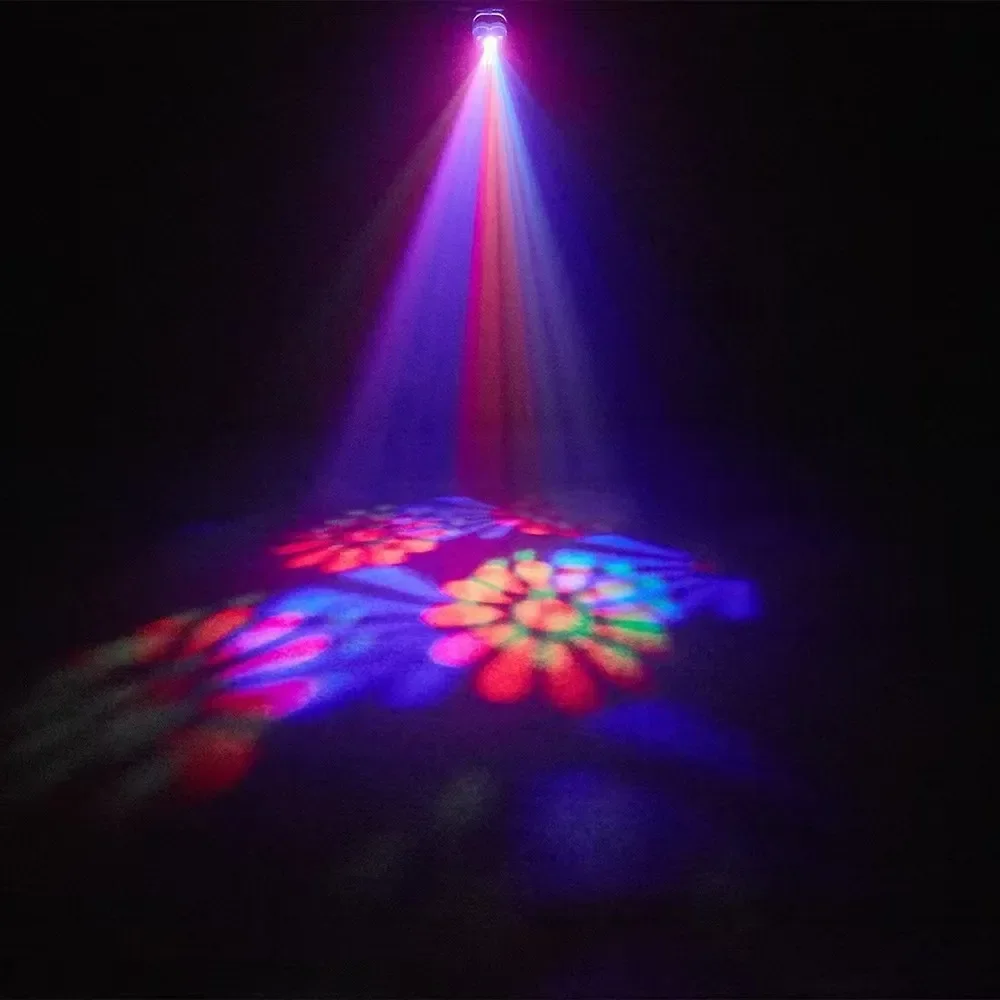 KTV Flash Voice-activated Heart Effect Light Stage Light Bee Eye Light Bouncing  Household Flash Dj Laser light