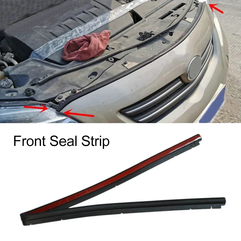 Car Hood Sealing Strip Rubber Waterproof Car Front Engine Clip-On For Corolla 2007-2013 For Corolla 2007-2013 Anti Noise