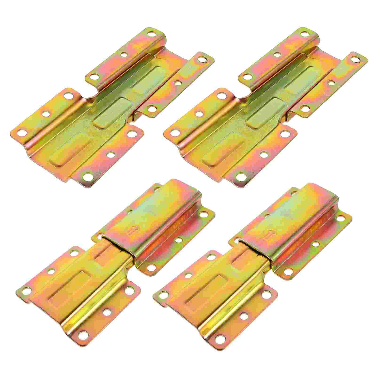 

4 Pcs Couch Sofa Latch Connection Hardware Legs Buckle Bed Accessories