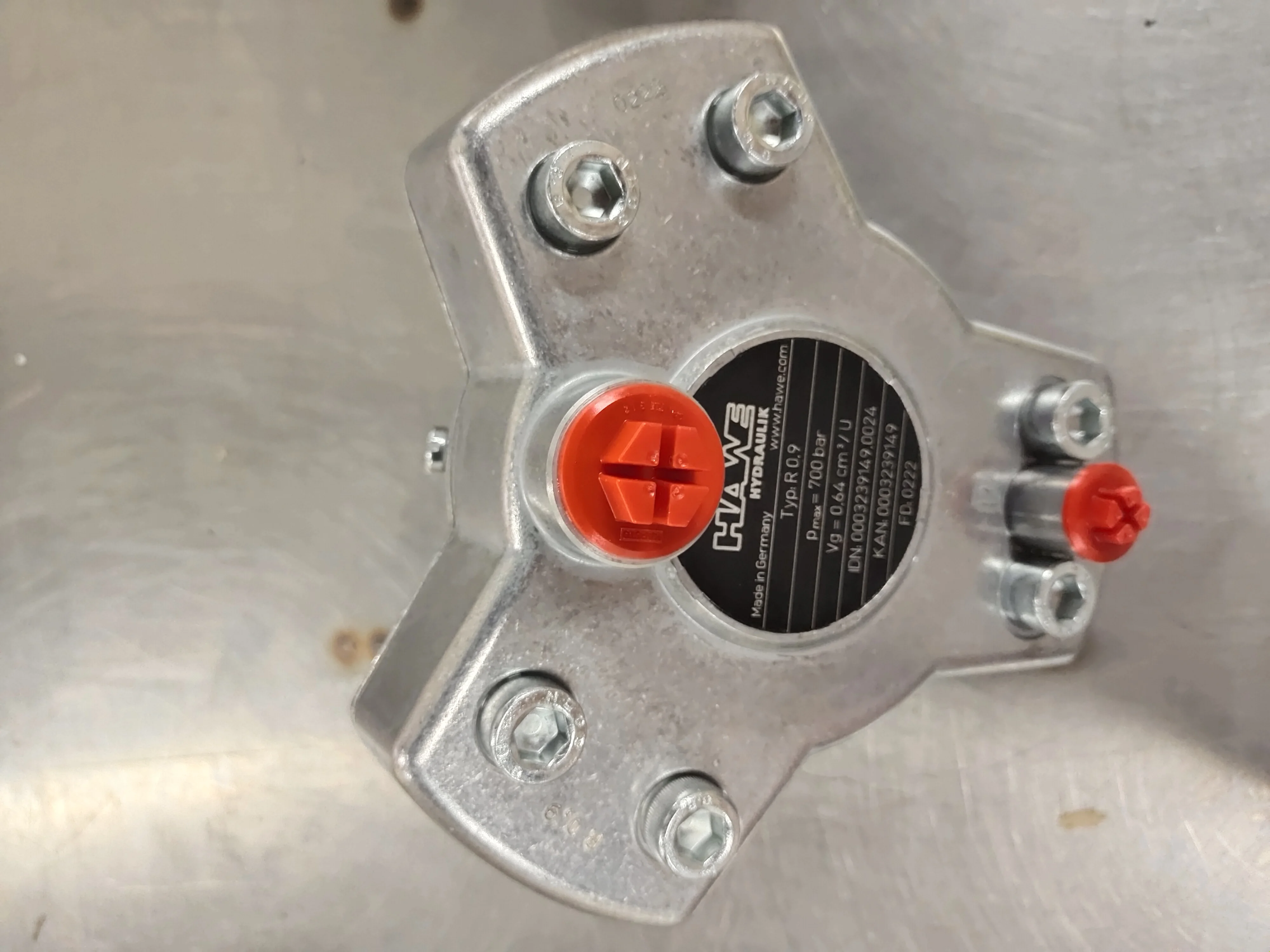 Pompa piston radial hidrolik HAWE R0.9