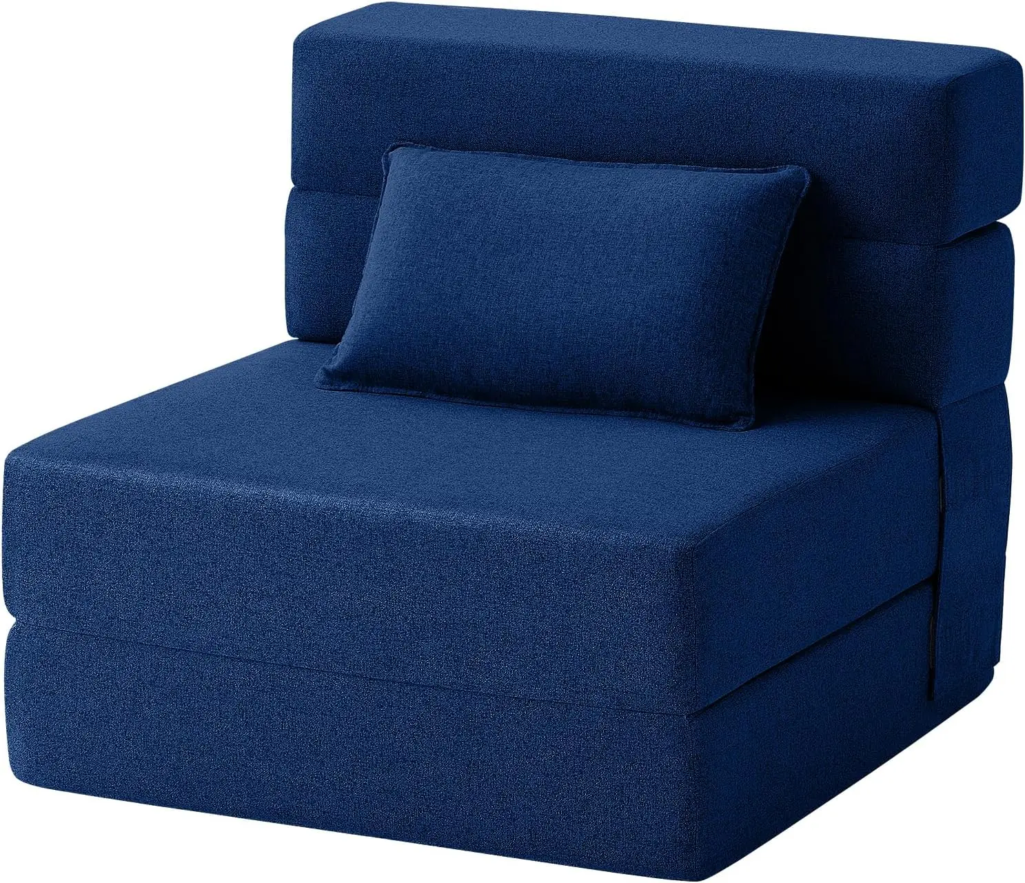 

Minimalist Reclining Folding Sofa Bed Convertible Chair Floor Couch & Sleeping Mattress For Living Room