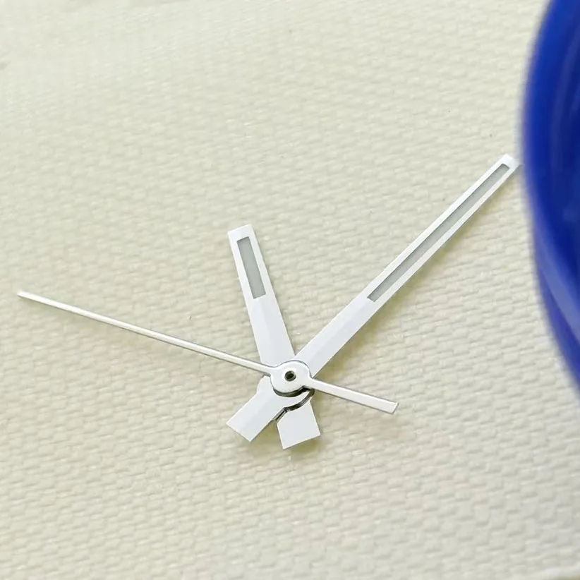 2 Set Substitute R 126334 Hands for 3135 Movement Blue-Blue Luminous Watch Hands Accessories