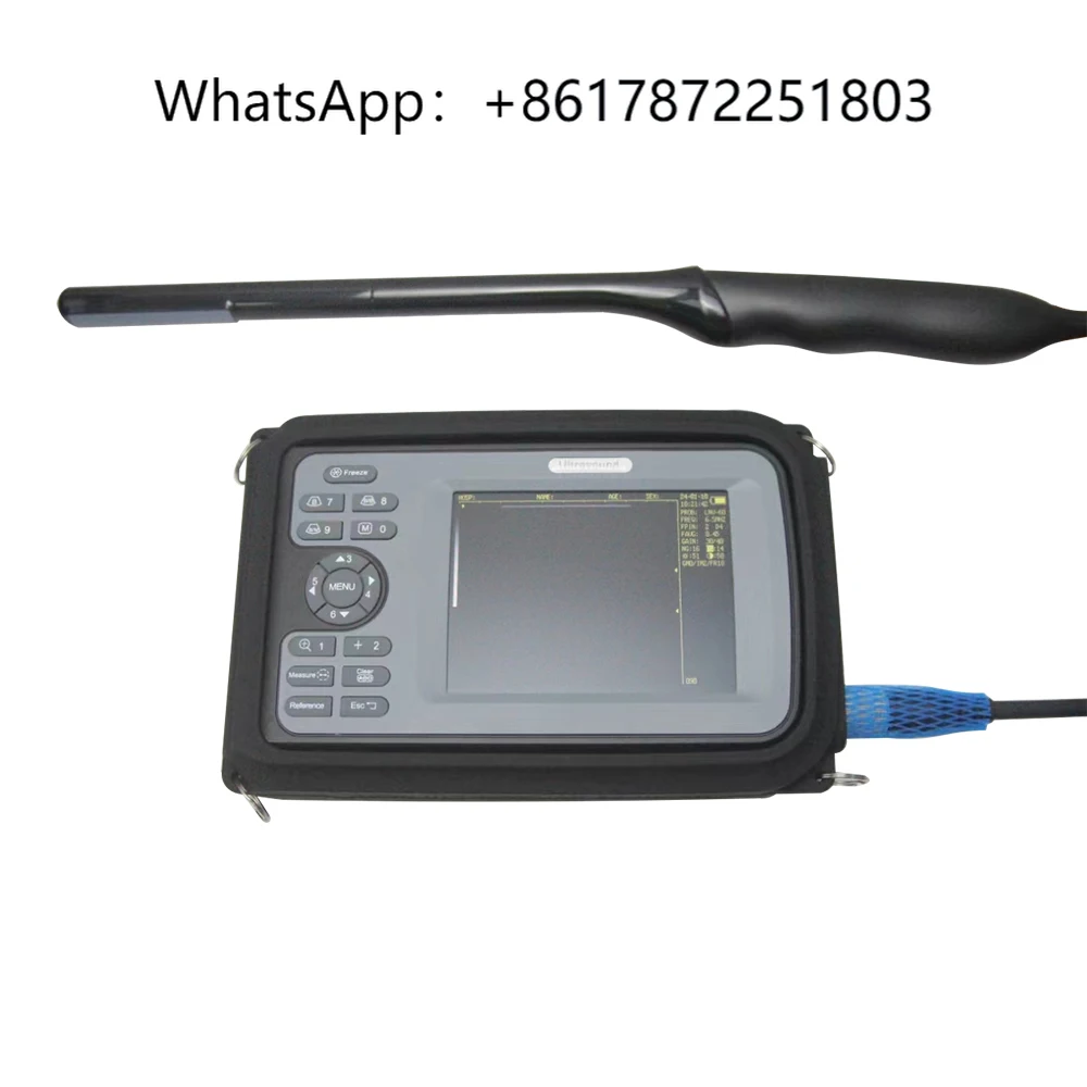 

Portable Ultrasound Machine Animal Soundscape Test USG Goat Sheep Rectal Probe Veterinary Ultrasound Machine
