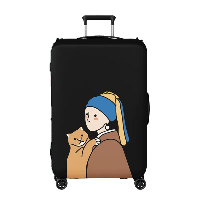 Rolling Luggage Case 2023 Fashion Sports Pull Rod Neutral Travel Case Cartoon Travel Case Protective Case