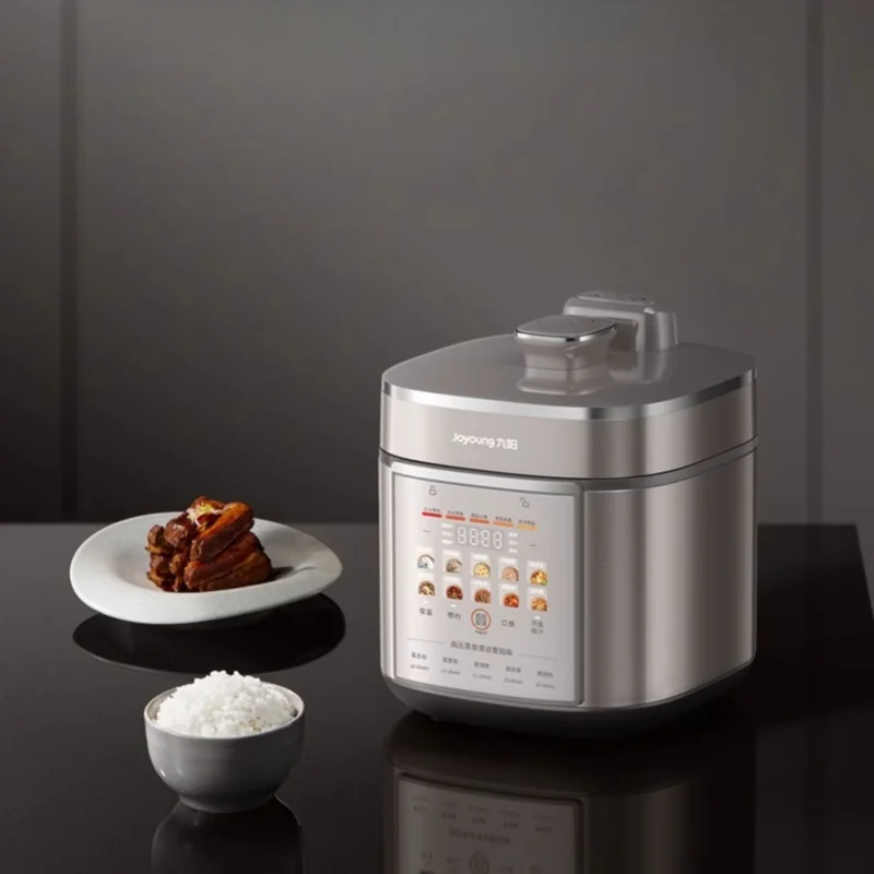 Joyoung 5L قدر الضغط الكهربائي 100Kpa 2 قطعة وعاء داخلي غير لاصق قدر الضغط العالي الطبخ السريع جهاز طهي الأرز متعدد الطباخ