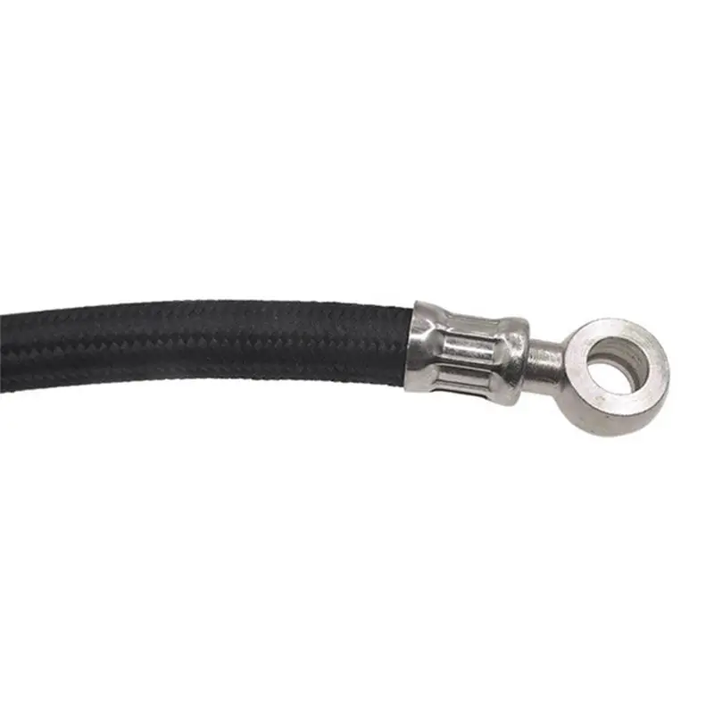 #69F Alternator Front Brake Body Side Hose for Mitsubishi Pajero II,MD307104,(Black)