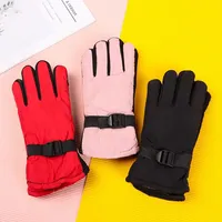 Boy Girls Ski Snowboard Windproof Gloves Children Adult Winter Snow Warm Gloves Waterproof Thicken Keep Warm Winter Must