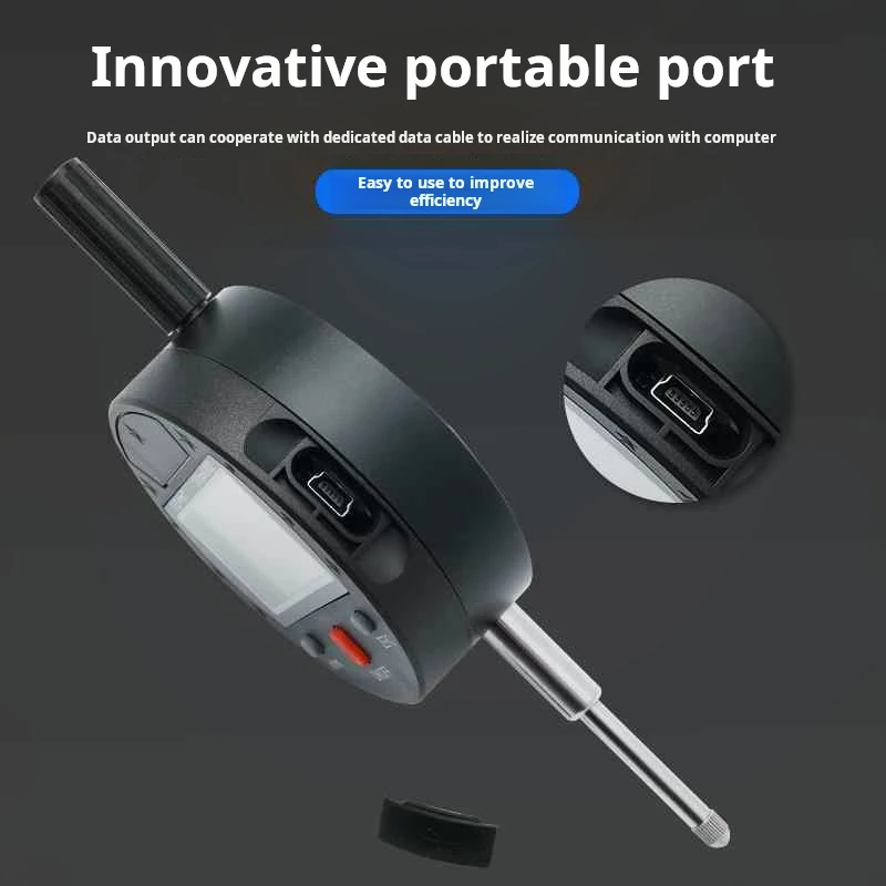 0-12.7 مللي متر/0.5 "0-25.4 مللي متر/1" مقياس المدى مؤشر الاتصال الرقمي أداة الدقة 0.01 مللي متر/0.0005 "0.0001 مللي متر/0.00005" أدوات الاختبار #4