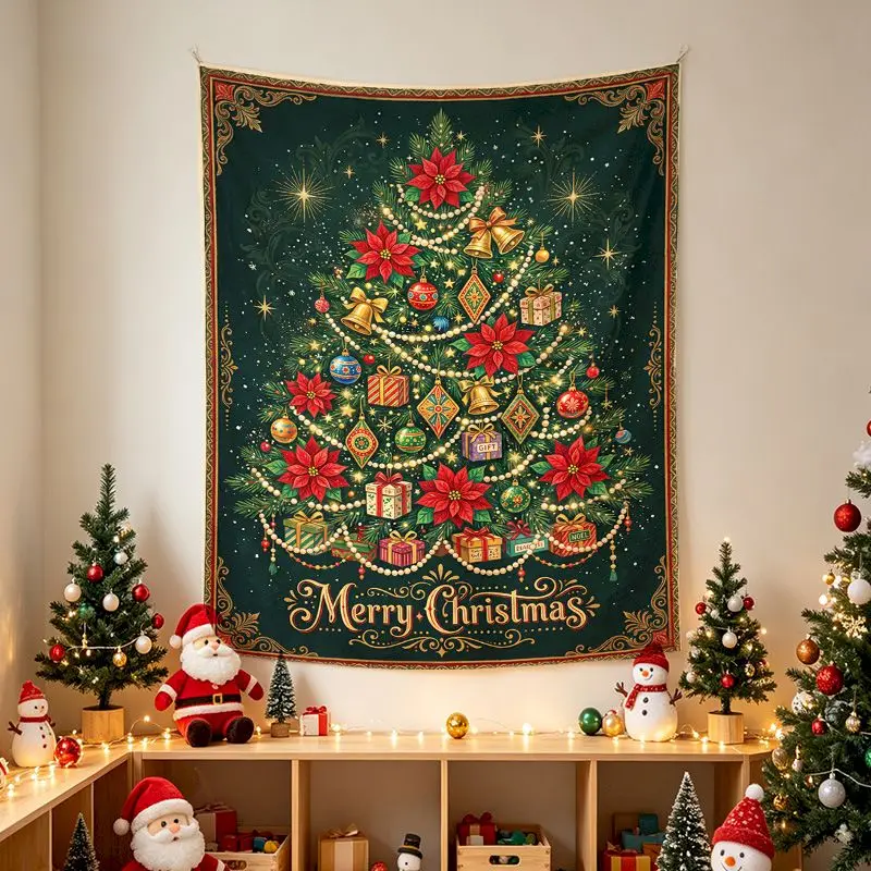 VIKAMA Angel Tree Animals Tapestry Wall Hanging, 6 Designs, Wall Decor for Bedroom Living Room Dorm