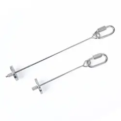 Palillos acero inoxidable comedero para pájaros y loros