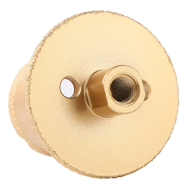 M10 Draad Wastafel Hole Cutter Gesoldeerde Diamond Hole Saw Boorkern Bit Voor Marmer Keramiek Porselein Tegel Wastafel Opener Tool