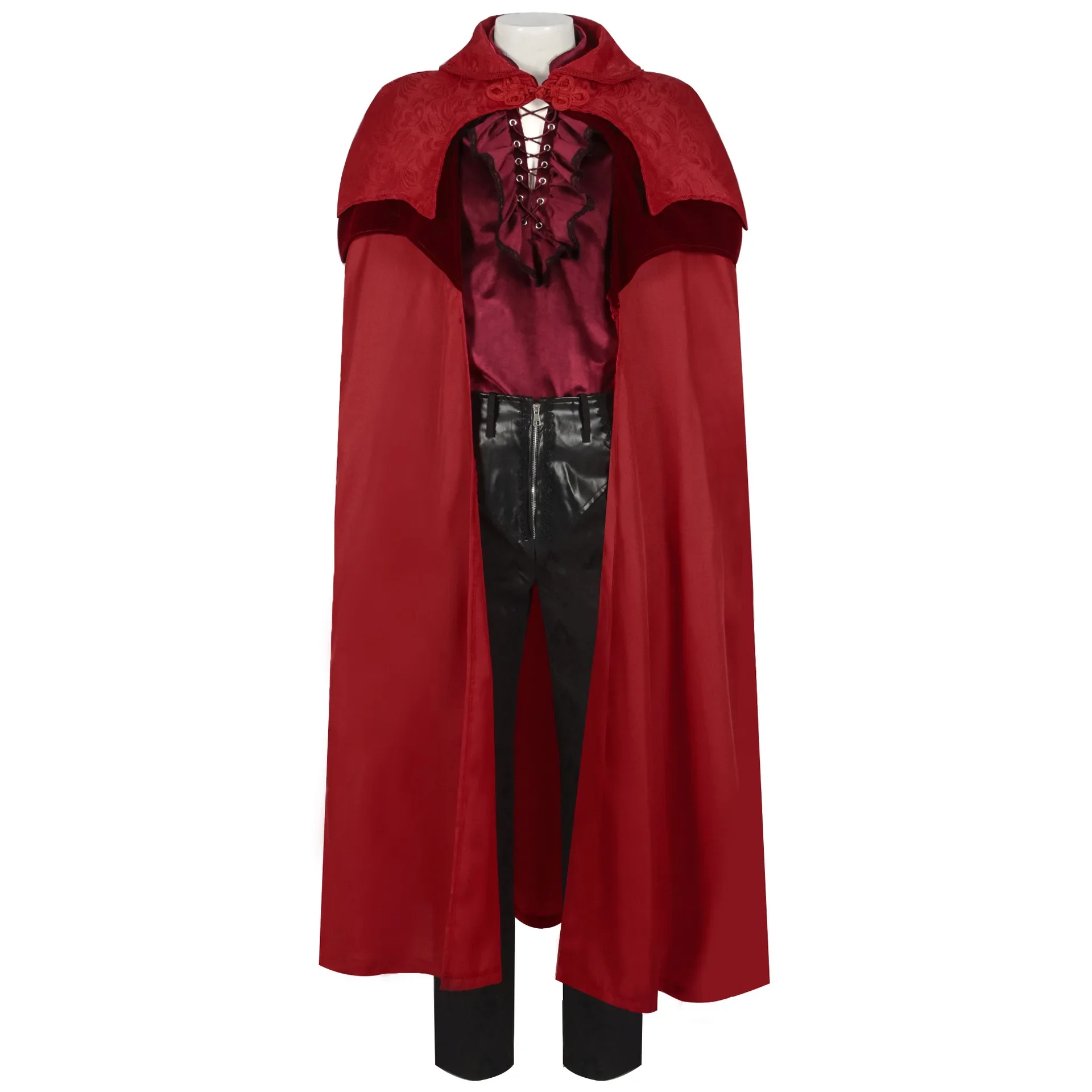 

Новое готическое викторианское платье 2021, одежда для Хэллоуина, карнавала, вечерние рубашки, плащ, брюки, средневековые костюмы для косплея в стиле стимпанк