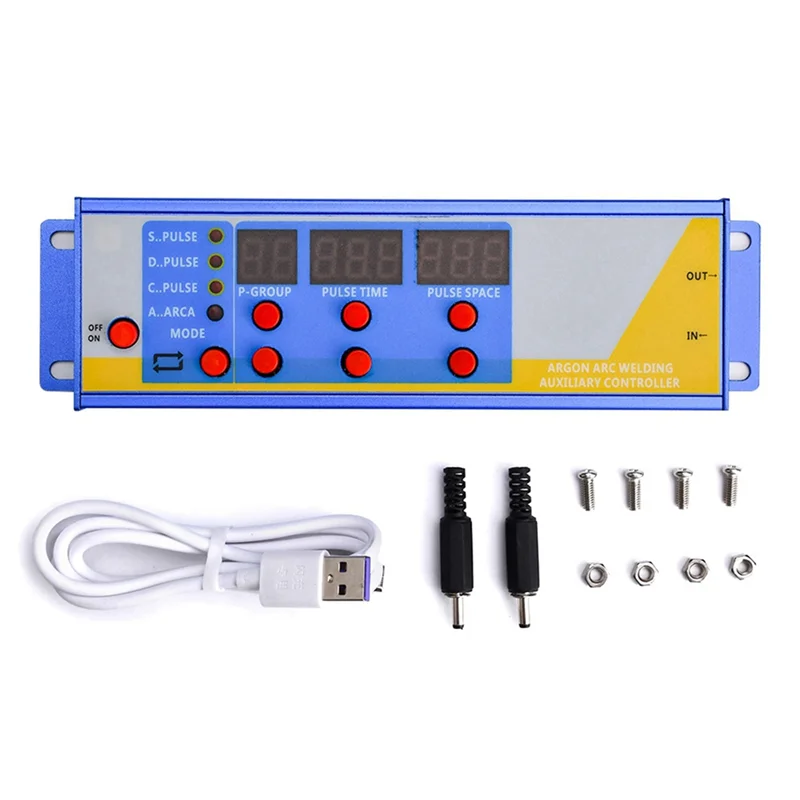 ABLN-Machine อาร์กอน Arc Welding Pulse Controller เชื่อมเย็น Controller เชื่อมจุดเชื่อม Mach