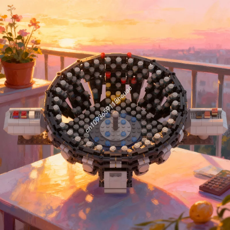 

1467pcs MOC Star Battle Micro Galactic Senate Chamber Model Building Blocks Construction Festival Gift Toy Education Idea
