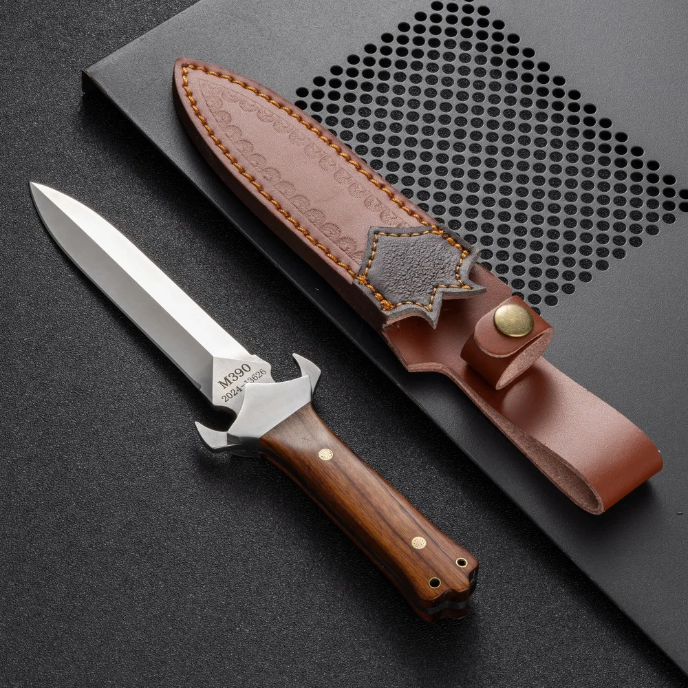 1pc，Outdoor knife one keel knife, camping straight knife, high-hardness survival knife, fruit knife, hunting knife