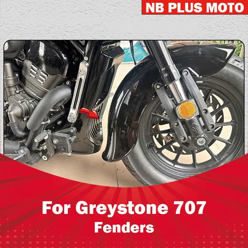 【Premium】For Greystone 707 front mudguard, extended front mudguard, modified front mudguard, dedicated for vehicle use, non-dest
