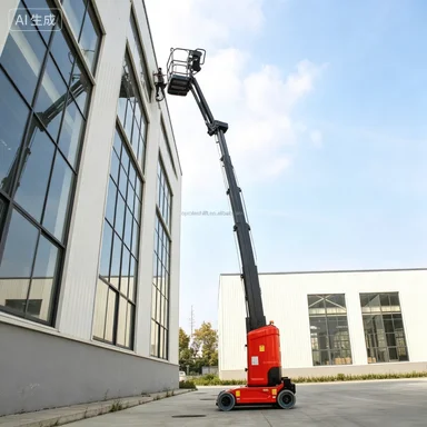 Vertical Mast Lift Mini Articulated Fly 3M Electric Vertical Telescopic Boom Mast Mobile Scissor Lift 9.2m 11.2m Lift Tables