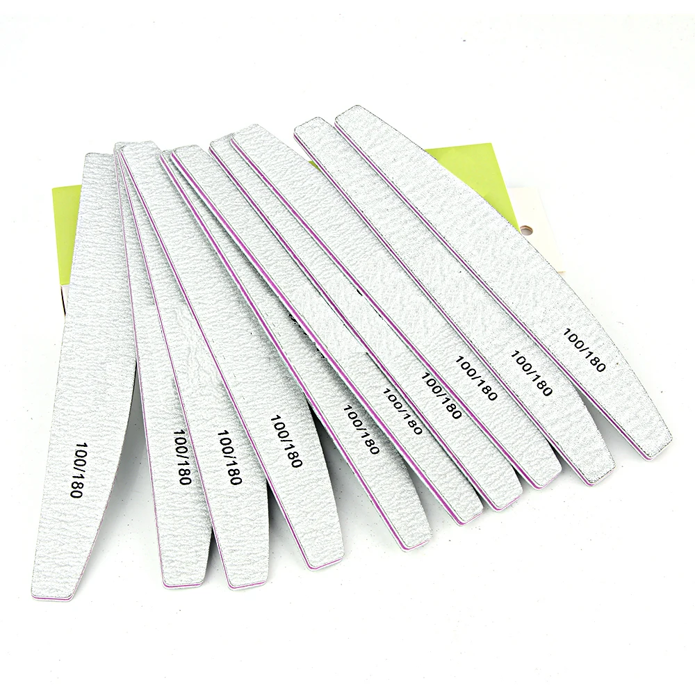 1000pcs Personalised Nail Files/Buffer Nail Equipment Accessories Manicure Tools Salon Bulk Wholesale/Custom logo Higher quality