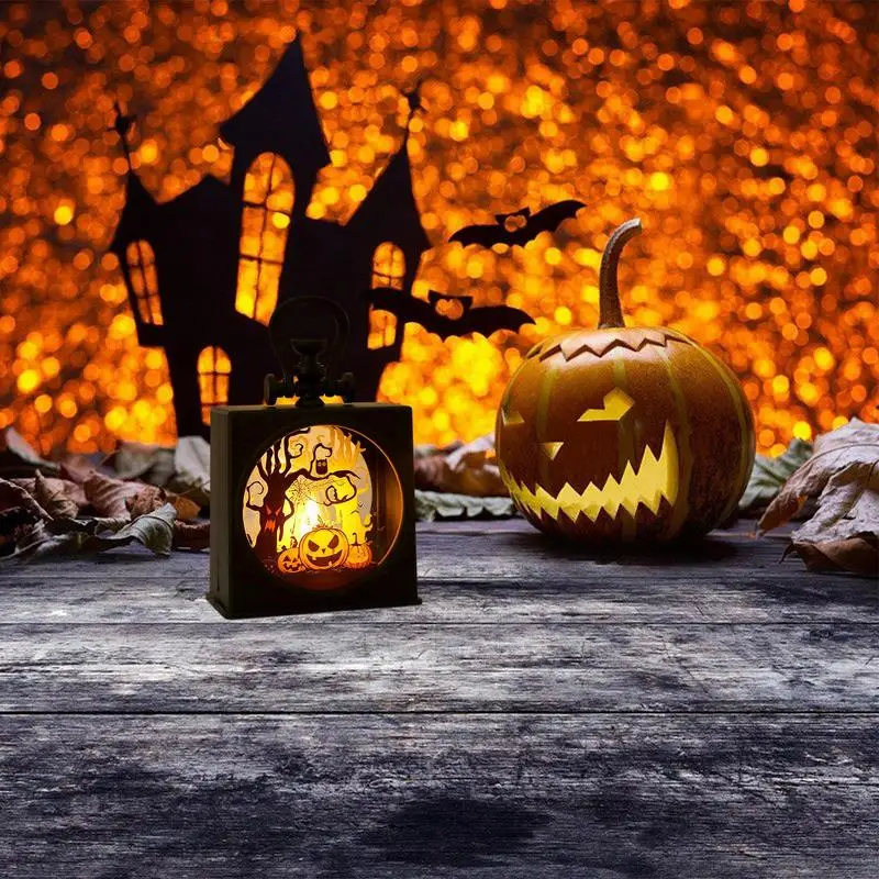 Halloween Candle Lights Creative Decorative LED Candles Indoor Halloween Lights Innovative Halloween Lanterns Halloween Indoor