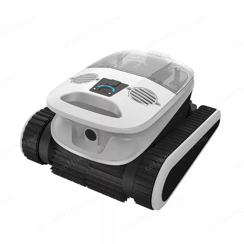 Wireless fully automatic swimming pool wall climbing underwater vacuum cleaner, intelligent swimming pool cleaning machine